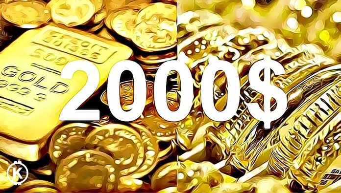 Zlato je připraveno na růst! Vyplatí se jej nakupovat za 2000 $? Zlato je připraveno na růst! Vyplatí se jej nakupovat za 2000 $?
